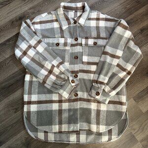 Women's Flannel "Shacket"
